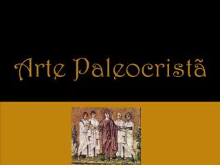 Arte Paleocristã