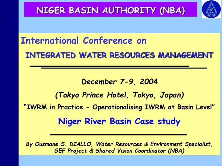niger basin authority nba