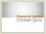 Financial Ratios - slide 1