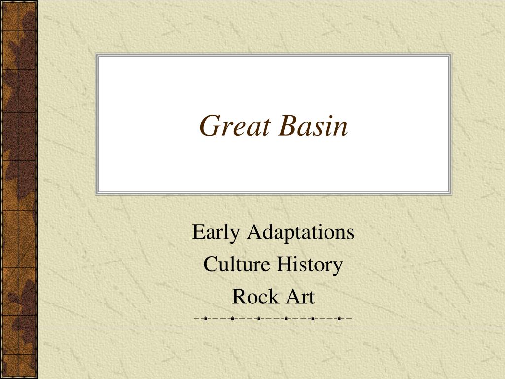 PPT - Great Basin PowerPoint Presentation, free download - ID:207364