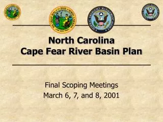 North Carolina Cape Fear River Basin Plan
