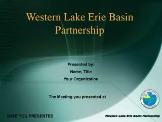 Western Lake Erie Basin Partnership