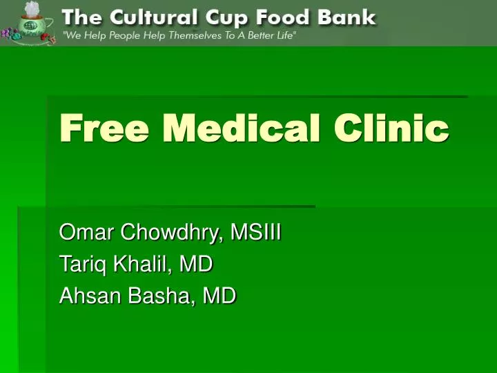 free medical clinic