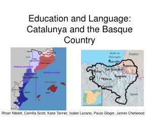 Education and Language: Catalunya and the Basque Country