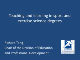 Teaching and learning in sport and exercise science degrees