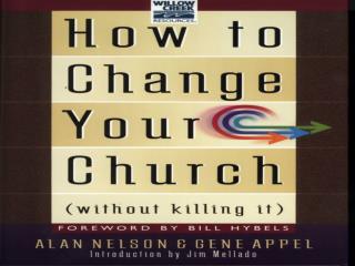 Church Change Workshop