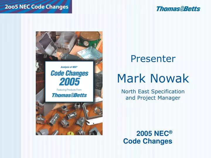 2005 nec code changes