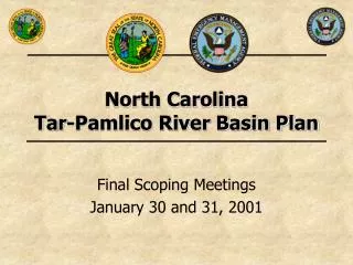North Carolina Tar-Pamlico River Basin Plan