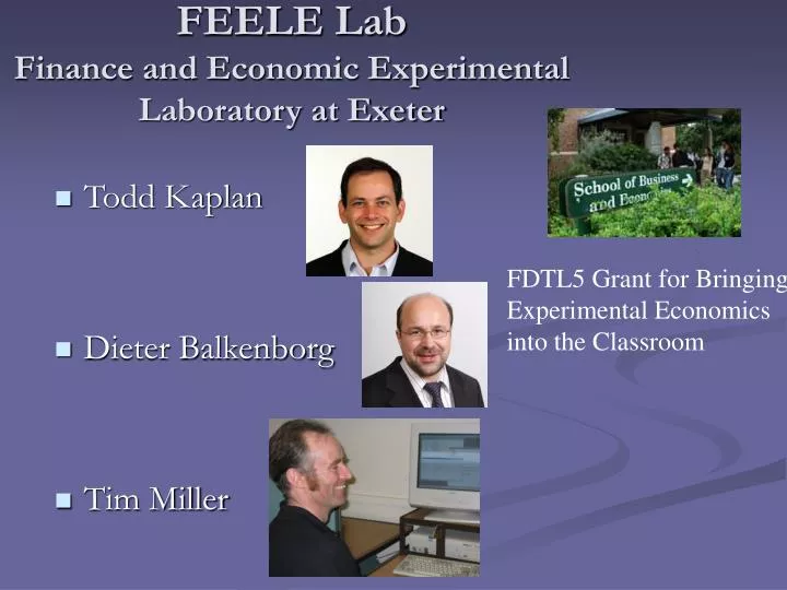 feele lab finance and economic experimental laboratory at exeter