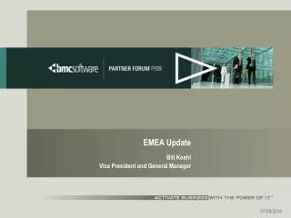 EMEA Update