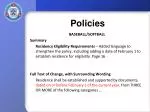 Policies - slide 1