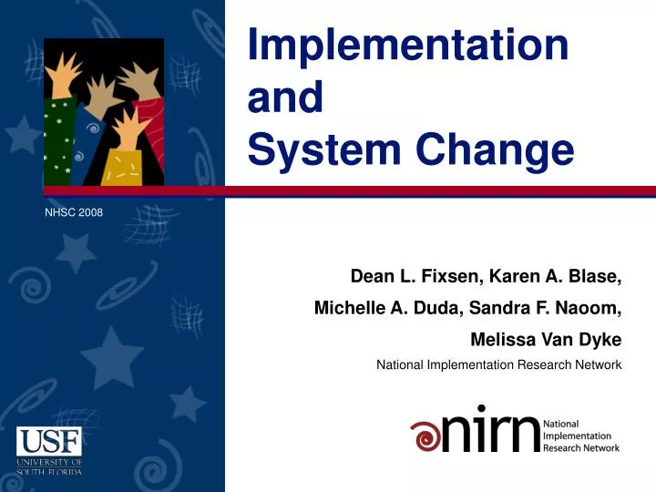 implementation and system change