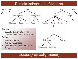 Domain-Independent Concepts