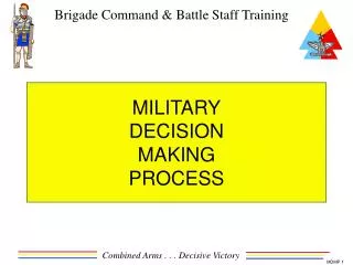 MILITARY DECISION MAKING PROCESS
