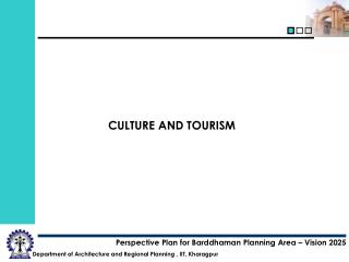 CULTURE AND TOURISM