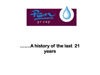 …….A history of the last 21 years