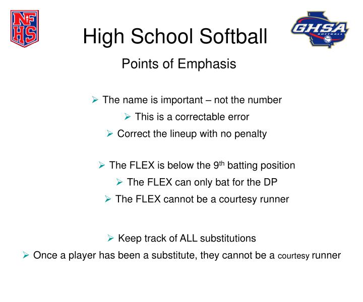 presentation high school softball