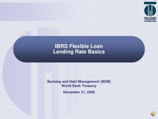 IBRD Flexible Loan Lending Rate Basics