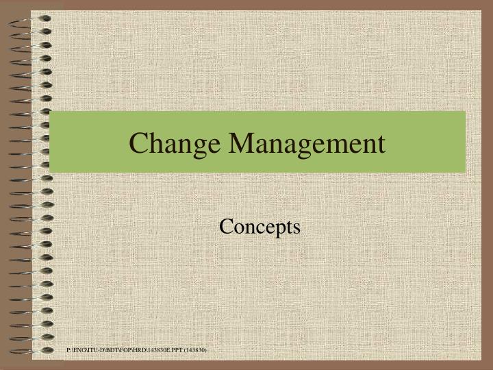 change management