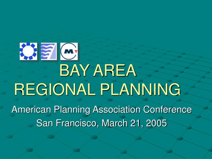 bay area regional planning
