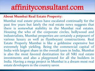 Mumbai Projects 91-9999684955 Mumbai Real Estate Project