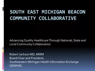 South East Michigan Beacon Community Collaborative