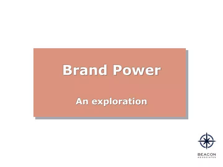 brand power