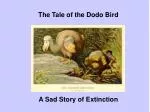 The Tale of the Dodo Bird