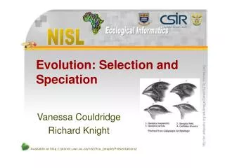 Evolution: Selection and Speciation