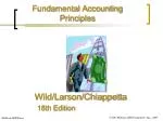 Fundamental Accounting Principles - slide 1