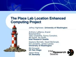 The Place Lab Location Enhanced Computing Project