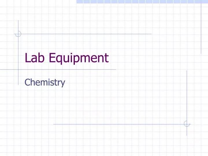 lab equipment