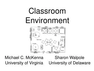 Michael C. McKenna University of Virginia