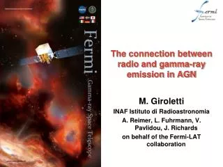 The connection between radio and gamma-ray emission in AGN
