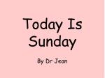 Today Is Sunday - slide 1