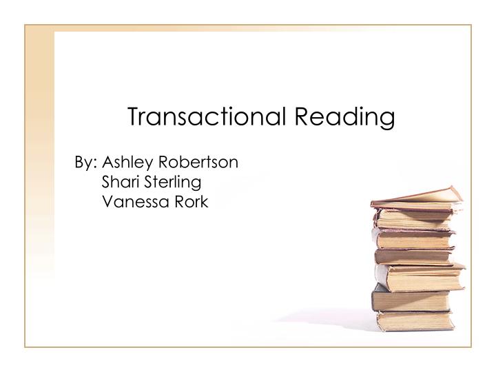 transactional reading