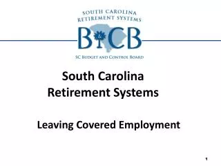 South Carolina Retirement Systems
