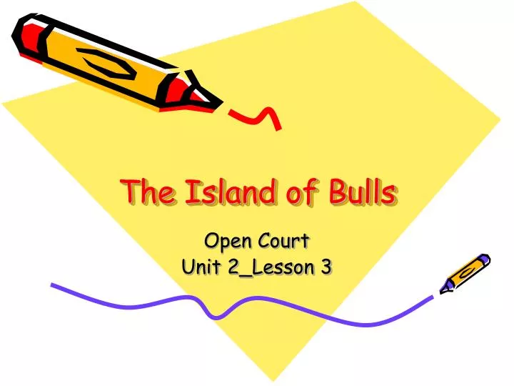 the island of bulls