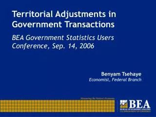 Territorial Adjustments in Government Transactions