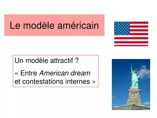 Le modèle américain