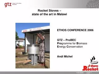 Rocket Stoves – state of the art in Malawi