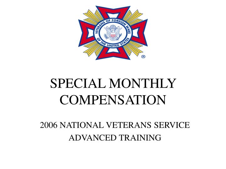 special monthly compensation