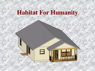 Habitat For Humanity