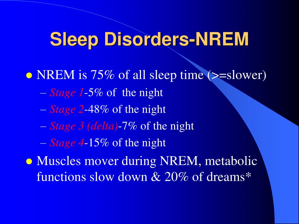 PPT - Sleep Disorders-NREM PowerPoint Presentation, free download - ID ...