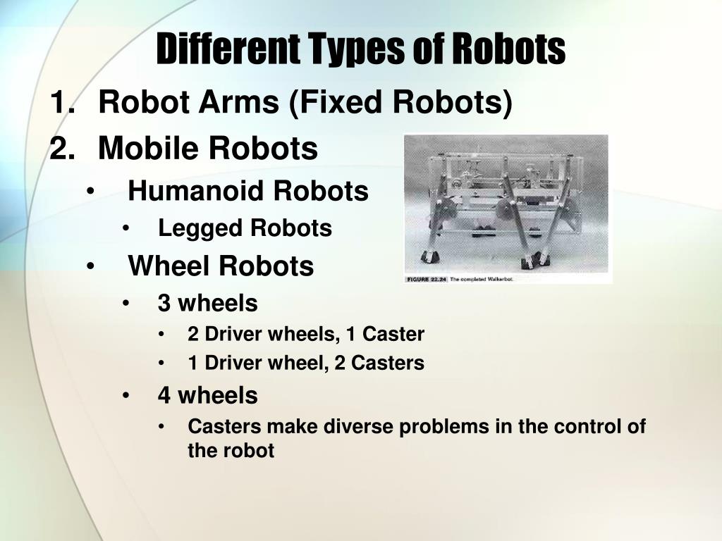 PPT - Different Types of Robots PowerPoint Presentation, free download ...