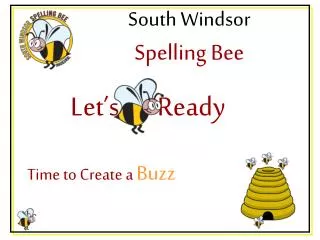 South Windsor Spelling Bee