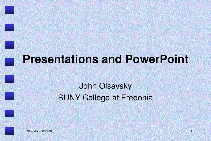 presentations and powerpoint