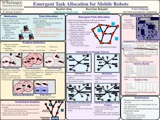 Emergent Task Allocation for Mobile Robots