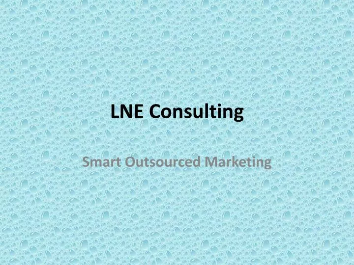 lne consulting