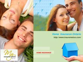 Home Insurance Ontario